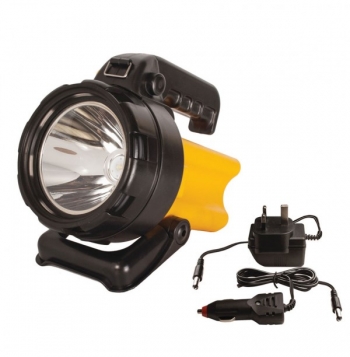 Quality 150 Lumens LED Torch comes with Charger - LA1TR4 - With Charger - Yellow