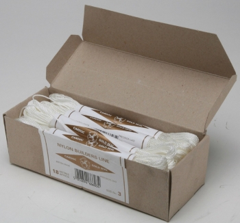 Nylon Brick Line - LI2N18 - 12 x 18m (216LM total) - White