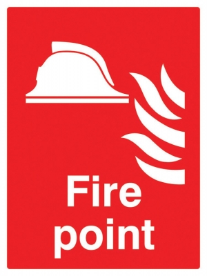 Fire Point Sign - OSF1001 - 300 x 400mm