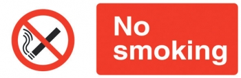 Large No Smoking Sign - OSP3001 - 600 x 200mm