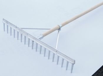 18 Tine Alloy Head Landscape Rake including Handle - RA2A18 - 18 Tine