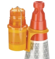 Road Cone Lamp Bracket - RE1LB1 - Yellow