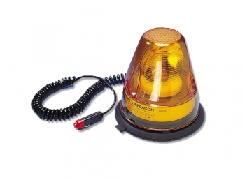Magnetic Flashing Beacon - RE2M15 - 12V - Amber