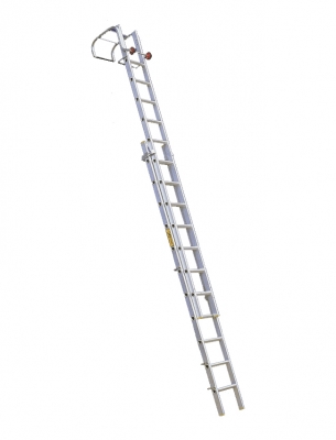 Extending Aluminium Roof Ladder - RL10D40 - 4.00m (13' 10 inch )