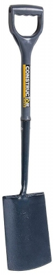 Constructor Treaded Digging Spade With Poly-Fibreglass Shaft - SD2B15