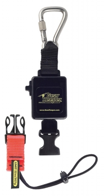 Locking Retractable Tool Lanyard, Carabiner Mounted - SFGKRTL32 - 1.06M, 0.9kg SWL