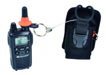 Fallproof Retractable Radio Pouch with Tether Loops - FPRH05 - One size fits most