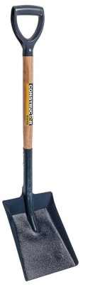 Constructor Wood Shaft Open Socket Shovel (PYD Handle) - SH1W25