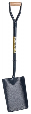 Constructor Steel Shaft Taper Mouth Shovel - SH2S40 - 28 inch  All Steel MYD Handle
