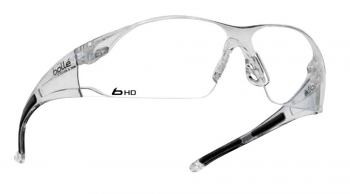 Bollé Rush Safety Glasses with Anti-Mist Anti-Scratch Lens - SP2RUSHPSI - Clear