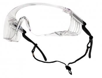 Bollé Squale Overglasses with Anti-Mist Anti-Scratch Lens - SP2SQUPSI - Clear