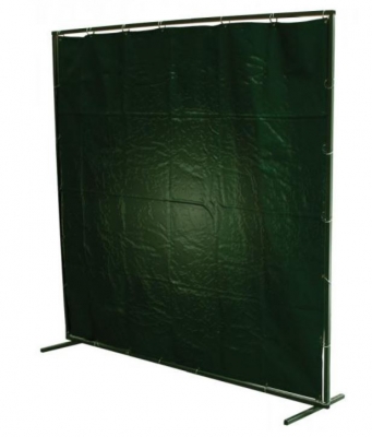 Galvanised Welding Curtain Frame, Collapsible - SWCF-66 - 6x6'