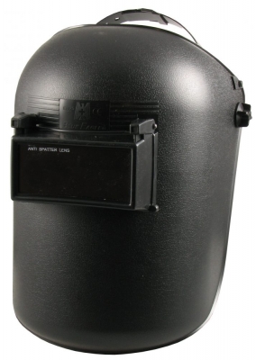 Welders’ Helmet Flipfront, Nylon, Fitted With Lens - SWH310-C - 4 1/4 x 2 inch  - Shade 10