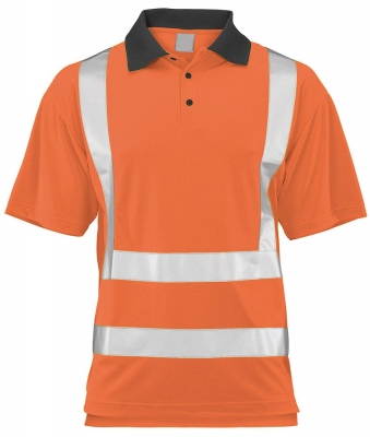 Hi-Vis Coolviz Polo Shirt – Orange - VS2HVPO-04-2XL - 2XL - Orange