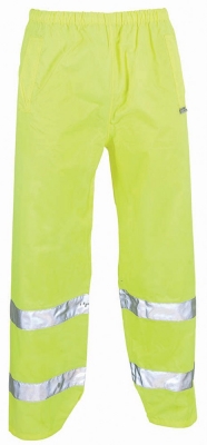 Hi-Vis Water Resistant Overtrousers