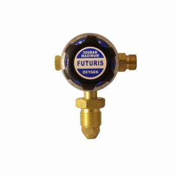 Oxygen Regulator, Single Stage – Plugged, 10.0 Bar - WGROX-P