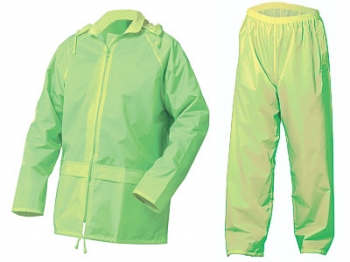 Two-Piece Nylon Rainsuit