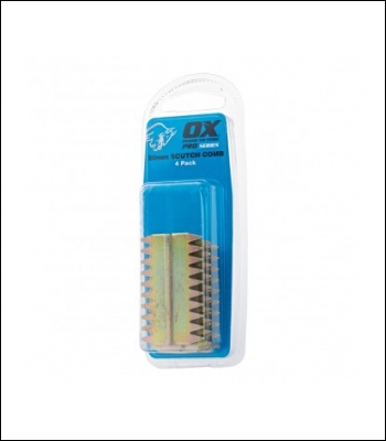 OxTools Pro Scutch Combs 4pk - Code OX15909