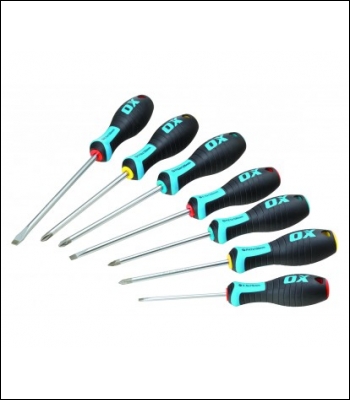 OxTools Pro Slotted Flared Screwdrivers - Code OX18212