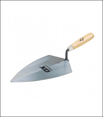 OxTools Trade Brick Trowel Philadelphia - Wooden Handle 11 /280mm inch  - Code OX6923