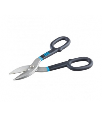 OxTools Pro Straight Tin Snips - 10 inch  / 250mm - Code OX7016