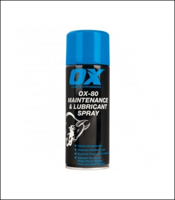 OxTools Pro Ox Maintenance & Lubricant Spray 400ml - Box Of 12 - Code OX7094