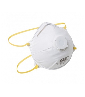 OxTools Ffp1v Moulded Cup Respirator / Valve - 10pk - Code OX7165