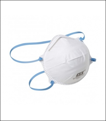 OxTools Ffp2 Moulded Cup Respirator - 20pk - Code OX7166