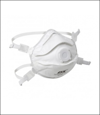 OxTools Ffp3v Moulded Cup Respirator / Valve - 5pk - Code OX7168