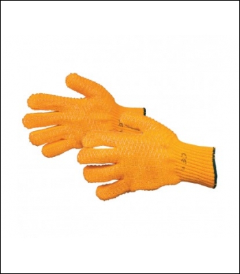 OxTools Orange Criss Cross Gloves - Box Of 12 - Code OX7196