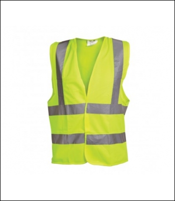 OxTools Yellow Hi Vis Vest - Code OX8317