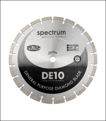 Spectrum De10 Standard General Purpose Diamond Blade