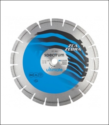 Spectrum Zca Zebra Ultimate Abrasive Diamond Blade
