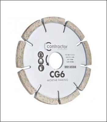 Spectrum Cg6 Standard Mortar Rake Diamond Blade