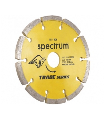 Spectrum Rd6 Trade Mortar Rake Diamond Blade