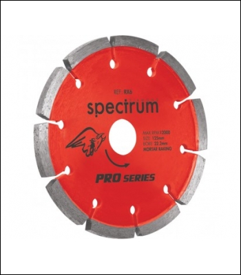 Spectrum Rx6 Pro Mortar Rake Diamond Blade