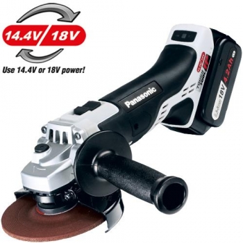 PANASONIC EY46A2 X32 DUAL VOLTAGE 18V 4.2AH 125MM GRINDER