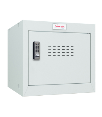 Phoenix CL0344GGE Size 1 Light Grey Cube Locker with Electronic Lock - Code CL0344GGE