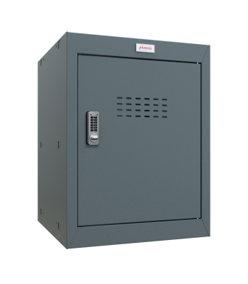 Phoenix CL0544AAE Size 2 Grey Cube Locker with Electronic Lock - Code CL0544AAE