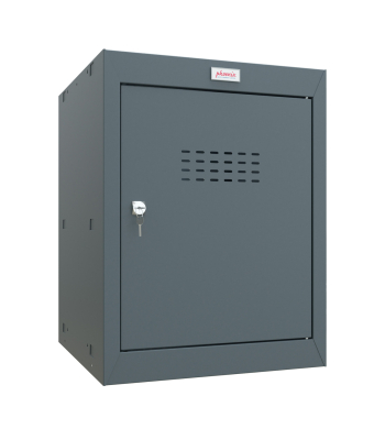 Phoenix CL0544AAK Size 2 Grey Cube Locker with Key Lock - Code CL0544AAK