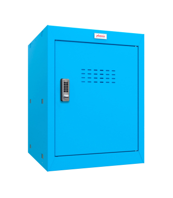 Phoenix CL0544BBE Size 2 Blue Cube Locker with Electronic Lock - Code CL0544BBE