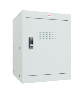 Phoenix CL0544GGE Size 2 Light Grey Cube Locker with Electronic Lock - Code CL0544GGE