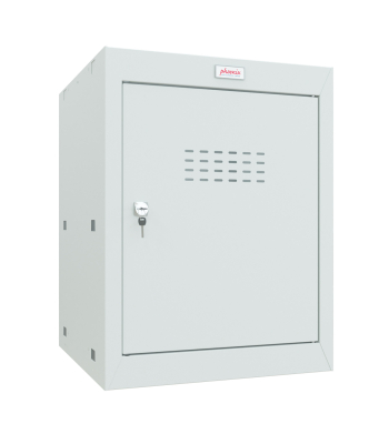 Phoenix CL0544GGK Size 2 Light Grey Cube Locker with Key Lock - Code CL0544GGK