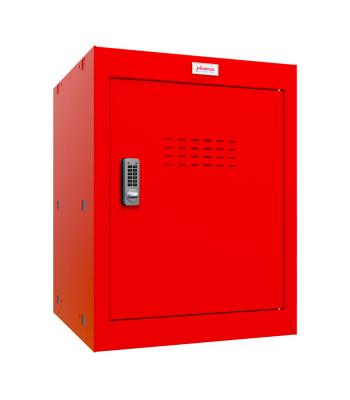 Phoenix CL0544RRE Size 2 Red Cube Locker with Electronic Lock - Code CL0544RRE