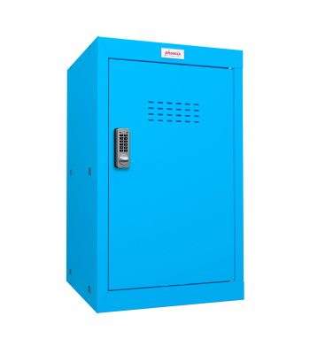 Phoenix CL0644BBE Size 3 Blue Cube Locker with Electronic Lock - Code CL0644BBE