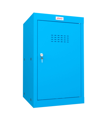 Phoenix CL0644BBK Size 3 Blue Cube Locker with Key Lock - Code CL0644BBK