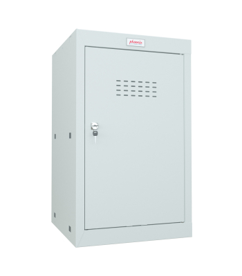 Phoenix CL0644GGK Size 3 Light Grey Cube Locker with Key Lock - Code CL0644GGK
