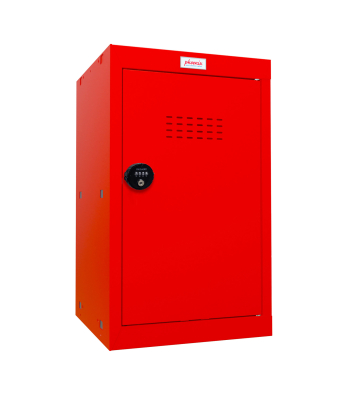 Phoenix CL0644RRC Size 3 Red Cube Locker with Combination Lock - Code CL0644RRC