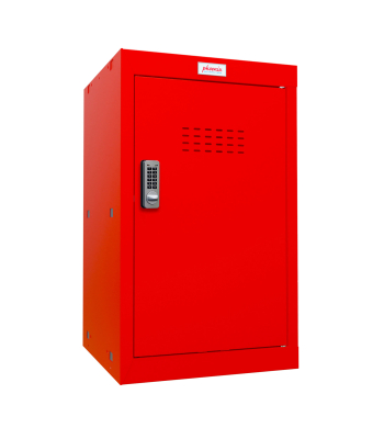 Phoenix CL0644RRE Size 3 Red Cube Locker with Electronic Lock - Code CL0644RRE