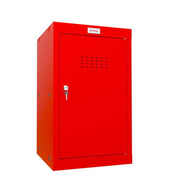 Phoenix CL0644RRK Size 3 Red Cube Locker with Key Lock - Code CL0644RRK